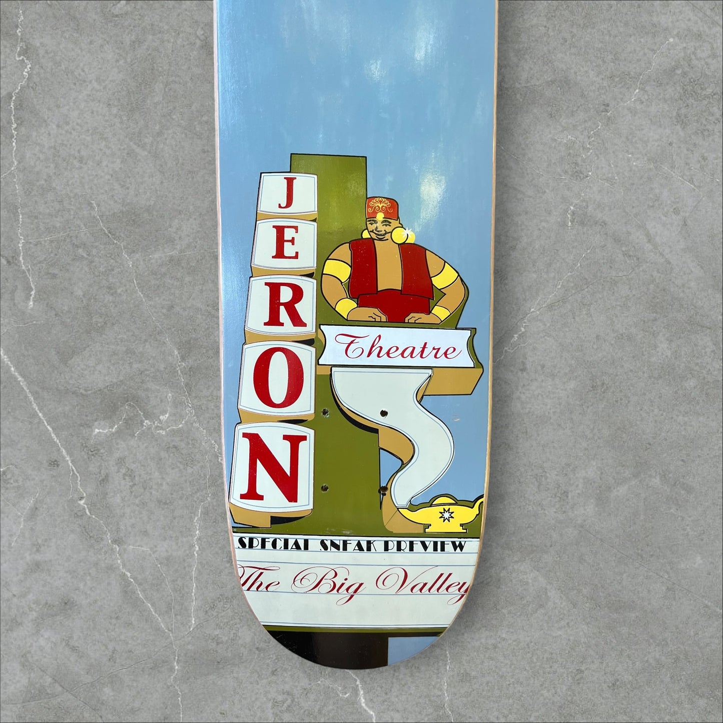 Girl Skateboards Jeron Wilson Modern Sign Series Board