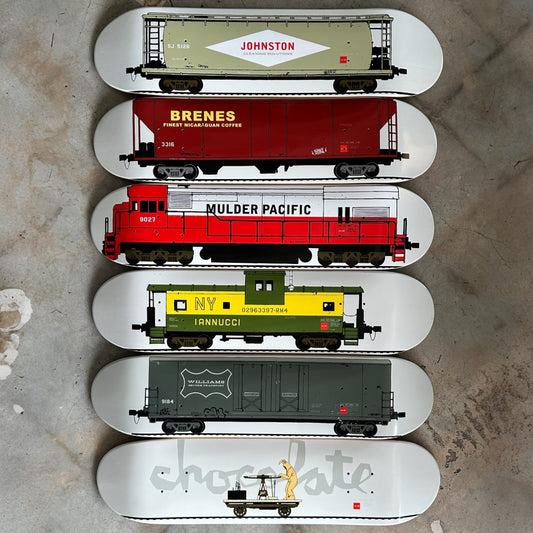 Chocolate Skateboards National Train Line Series Board Set