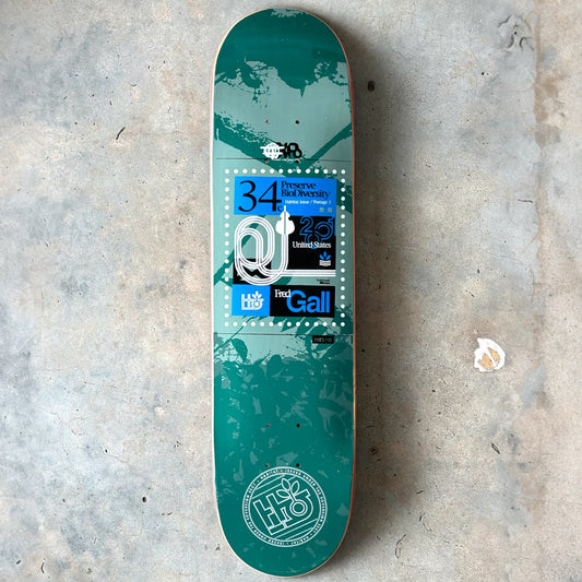 Habitat Skateboards Fred Gall Postage 3 Series Board